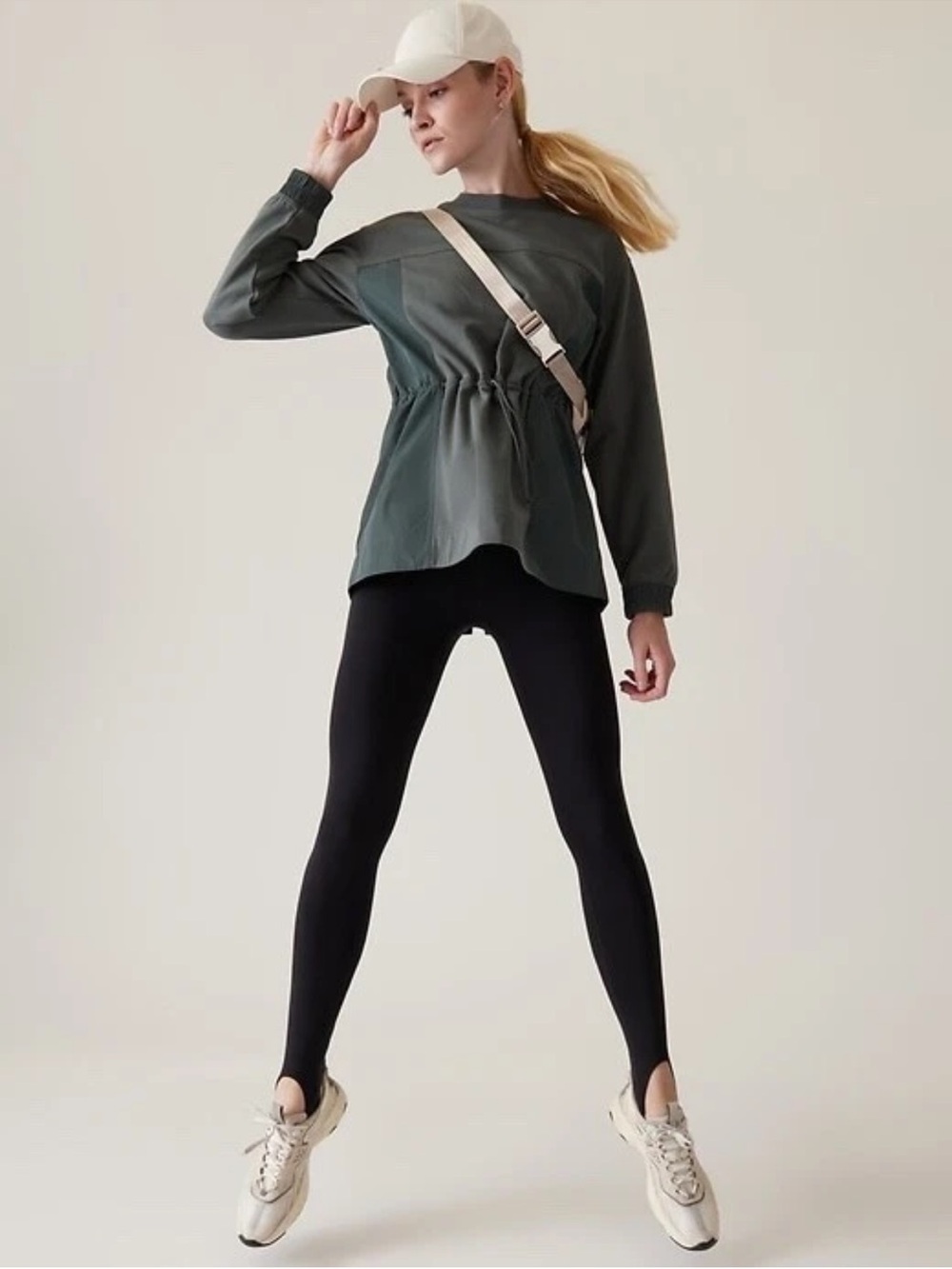 ATHLETA Triumph Hybrid Crewneck Sweatshirt Size XXS